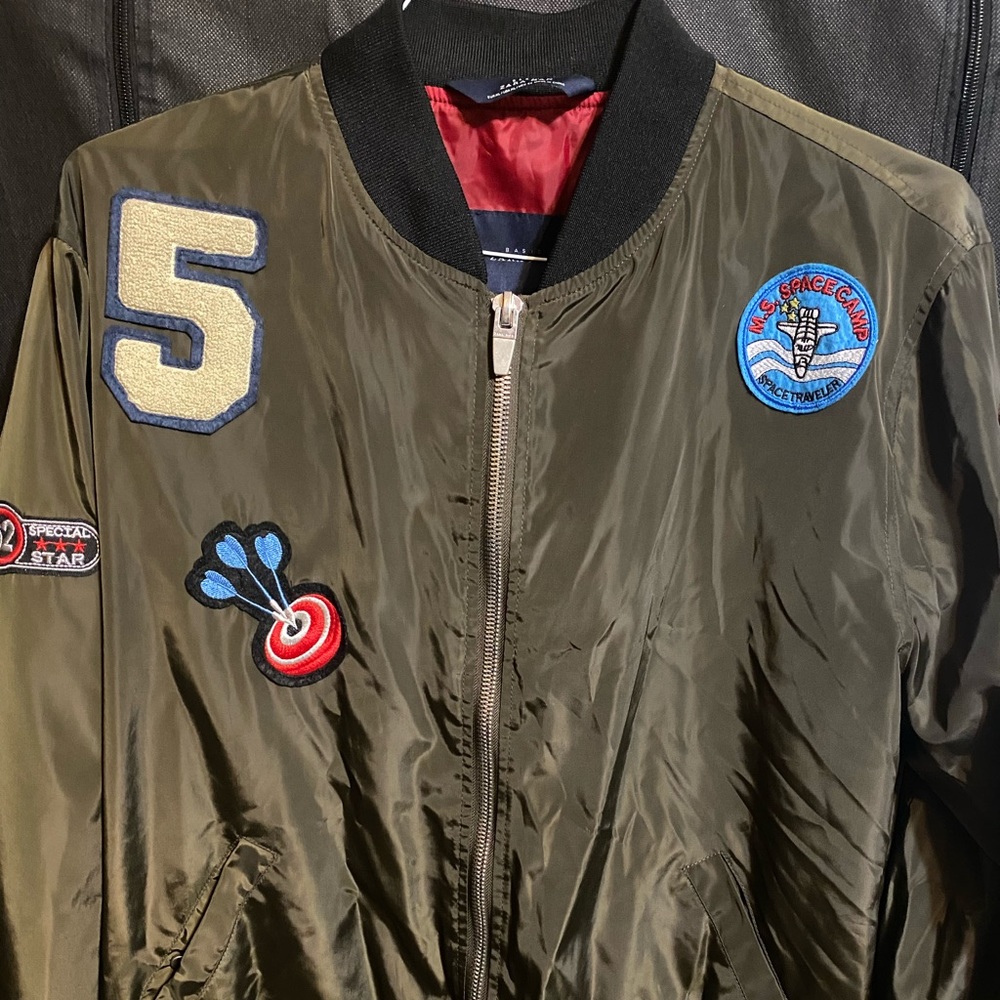 Zara men’s bomber jacket